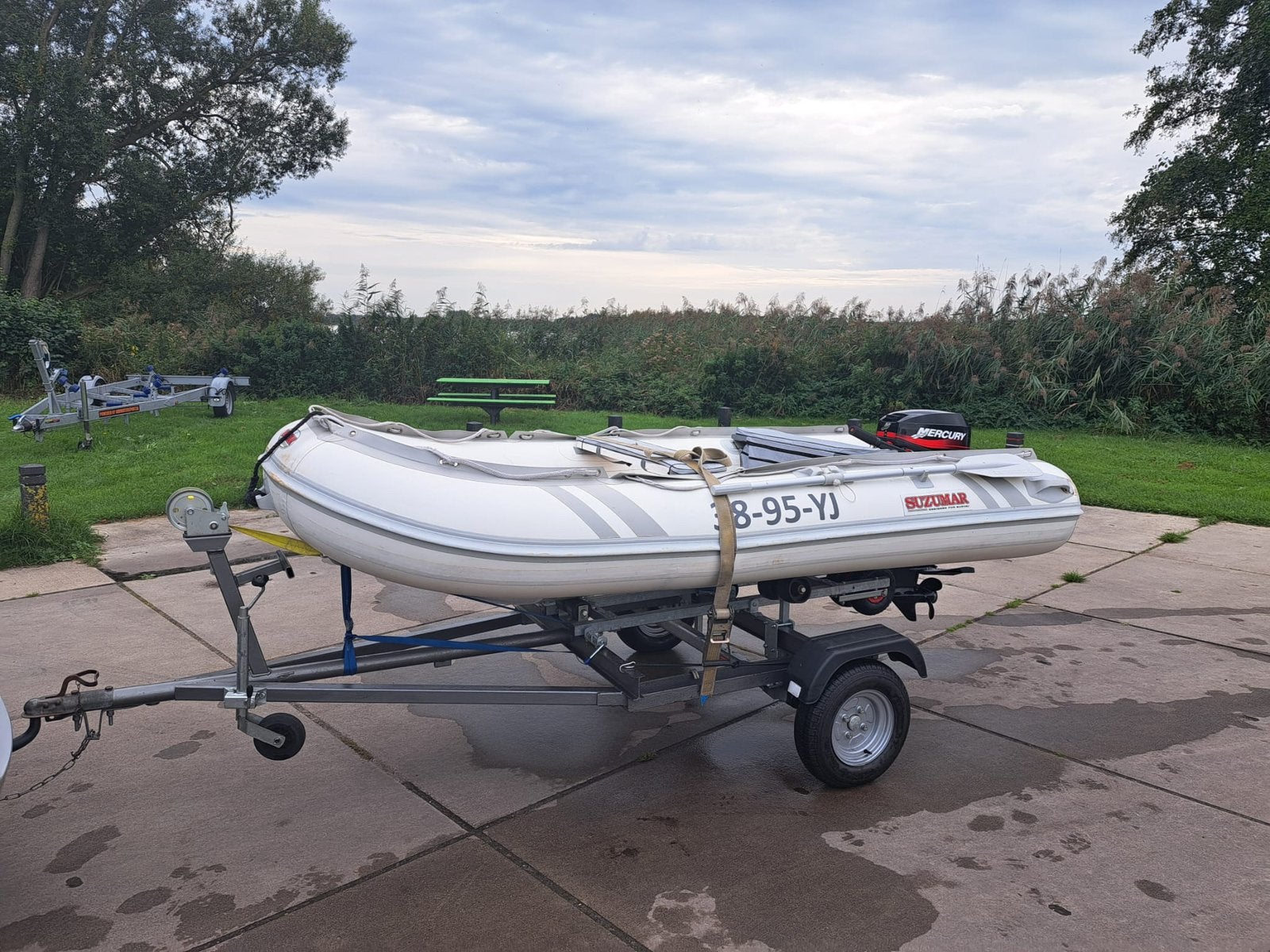 Suzumar DS310RIB motorboot 15PK, Watersport en Boten, Ophalen of Verzenden, Zo goed als nieuw