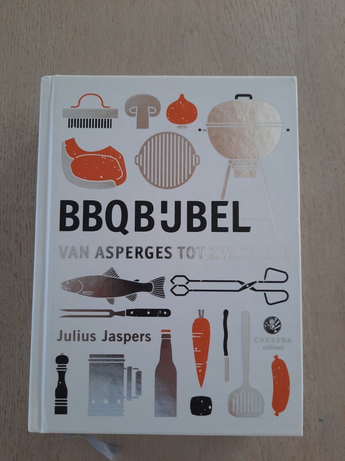 BBQbijbel - Julius Jaspers, Ophalen of Verzenden, Zo goed als nieuw