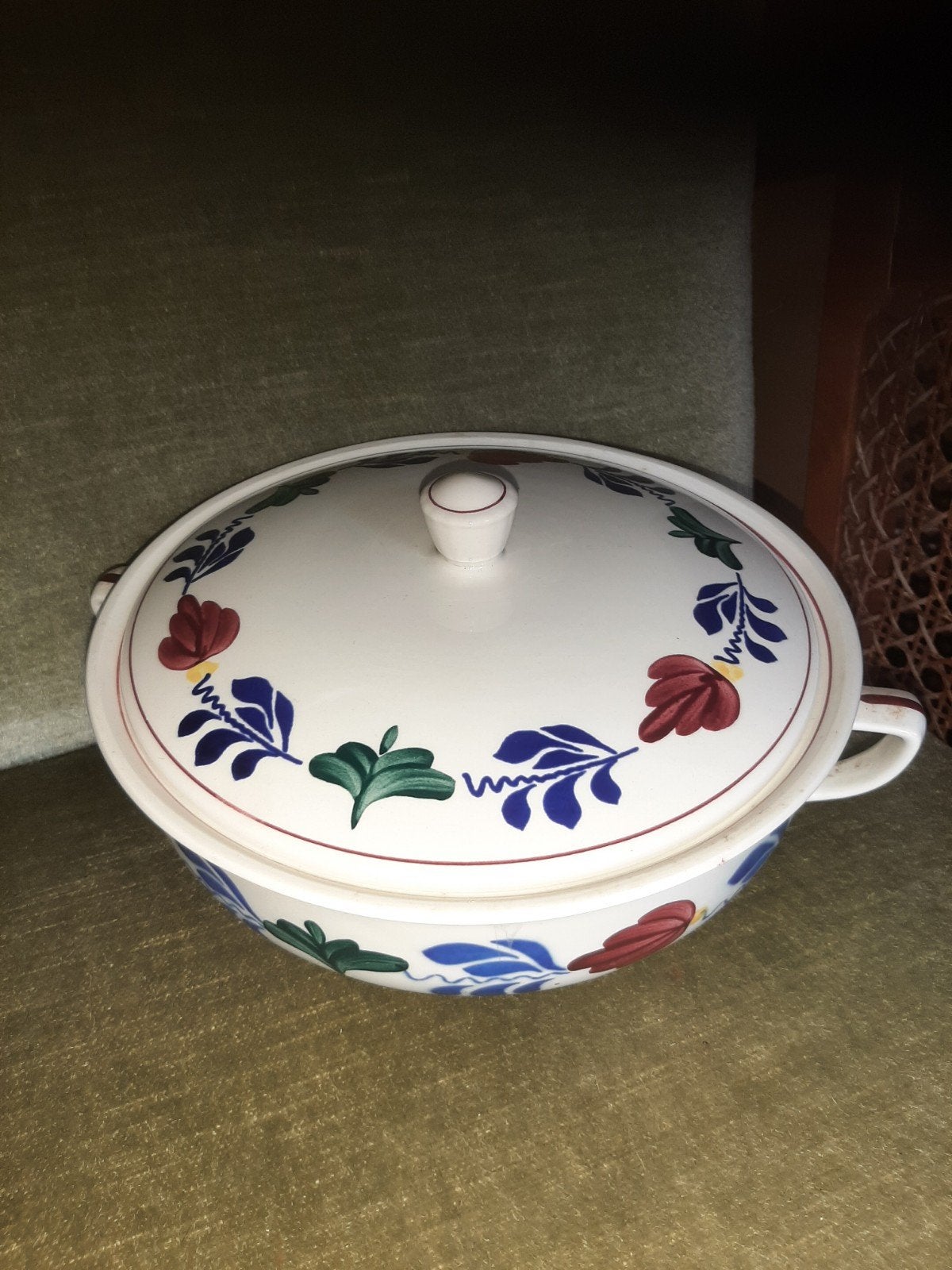 Royal Boch Boerenbont Servies Set - Handgeschilderd, Ophalen of Verzenden, Zo goed als nieuw, Aardewerk