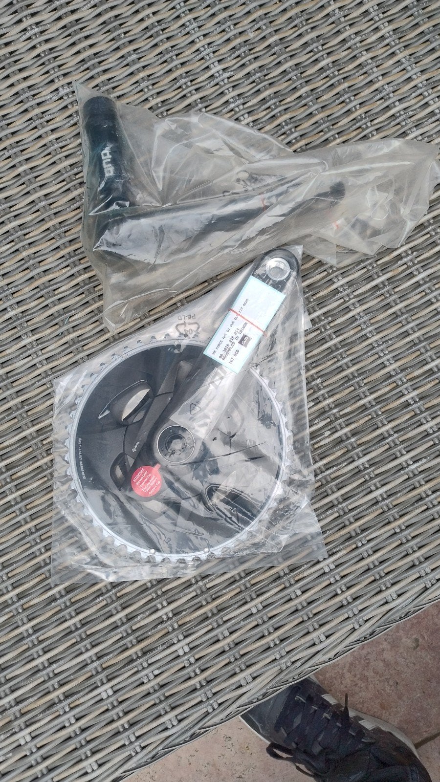 Sram Force AXS dub 170 48/35 Quarq powermeter crankstel, Ophalen of Verzenden