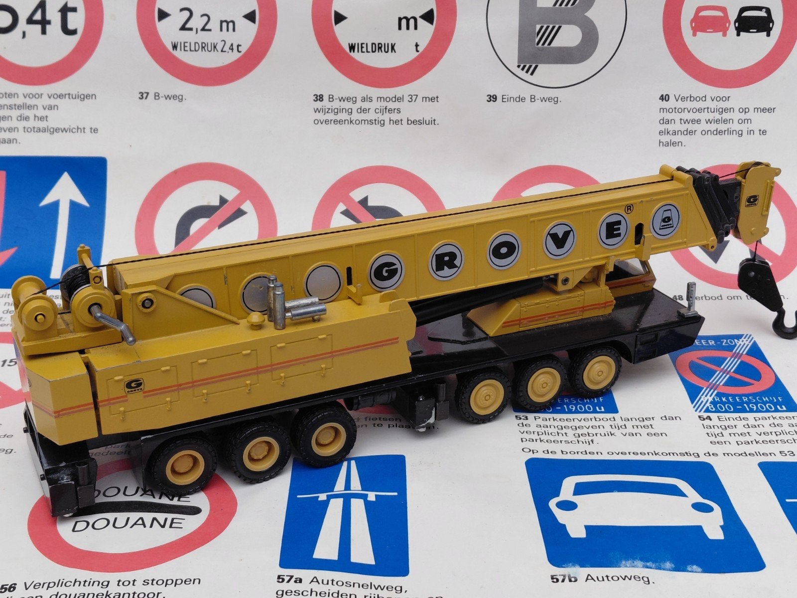 Kraanwagen NZG Conrad, Hobby en Vrije tijd, Ophalen of Verzenden, Zo goed als nieuw, Groter dan 1:32, Overige merken