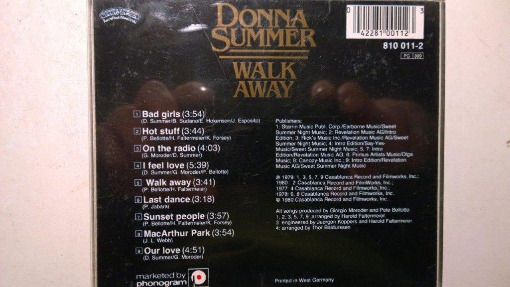 Donna Summer - Walk Away (Collector's Edition), Ophalen of Verzenden, Zo goed als nieuw, Disco
