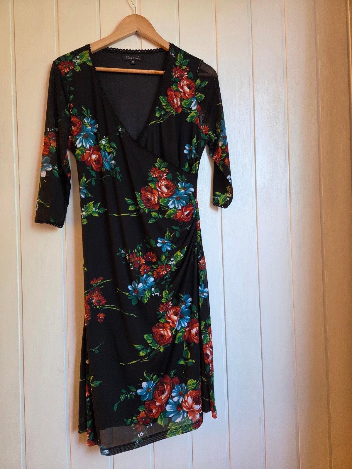 Lange jurk King Louie maat M, Kleding | Dames, Maat 38/40 (M), Ophalen of Verzenden, Zo goed als nieuw, King Louie