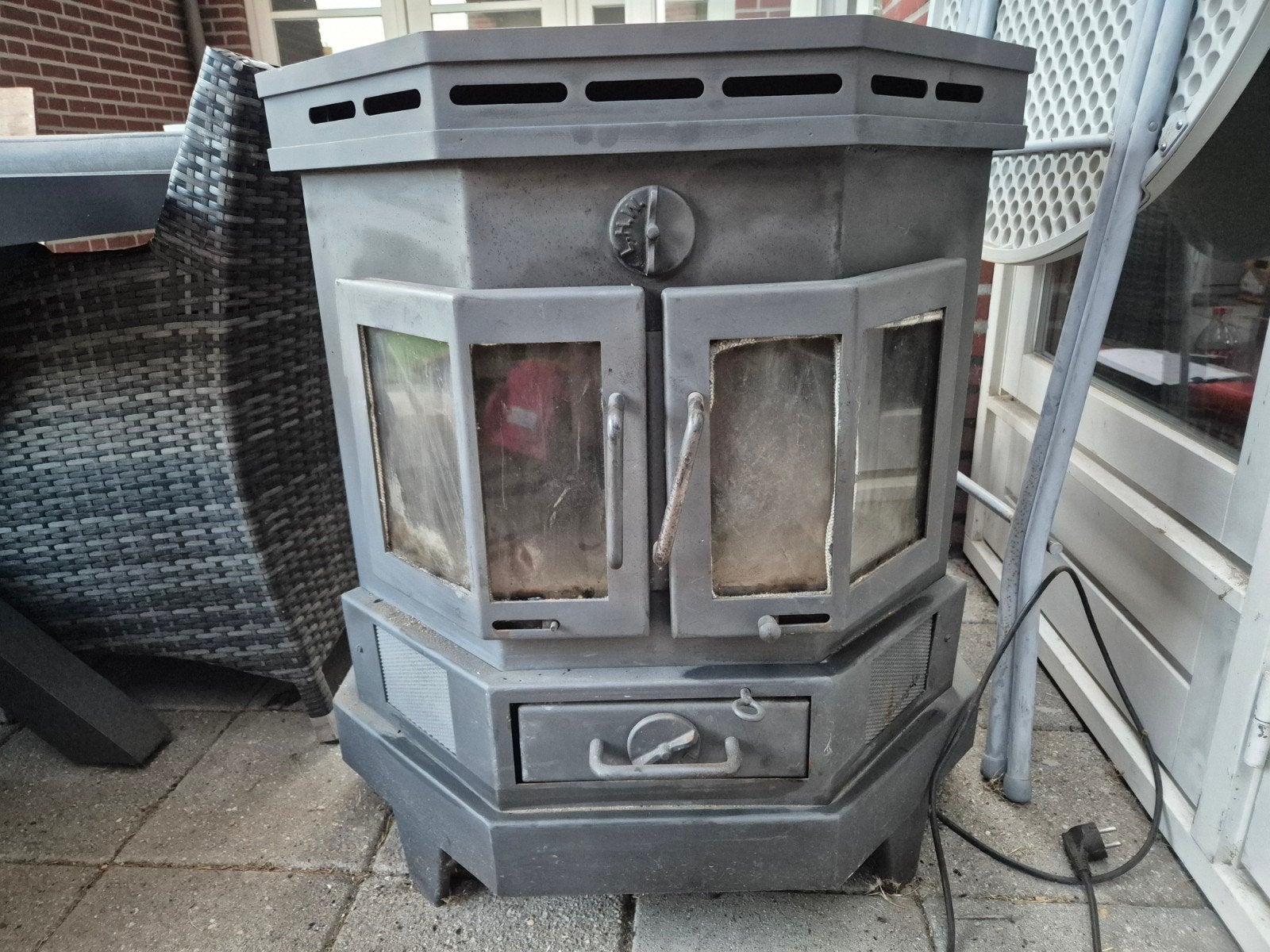 Houtkachel, Huis en Inrichting, Kachels, Ophalen, Gebruikt, Hout, Houtkachel