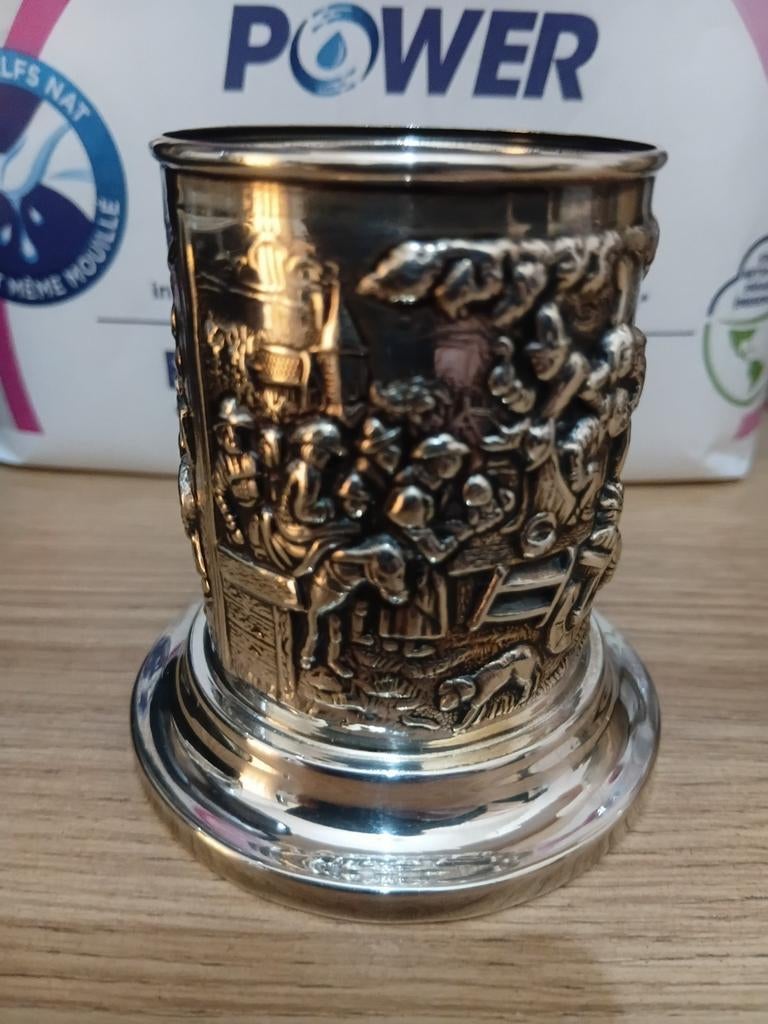 Verzilverd lepelvaasje, Ophalen of Verzenden
