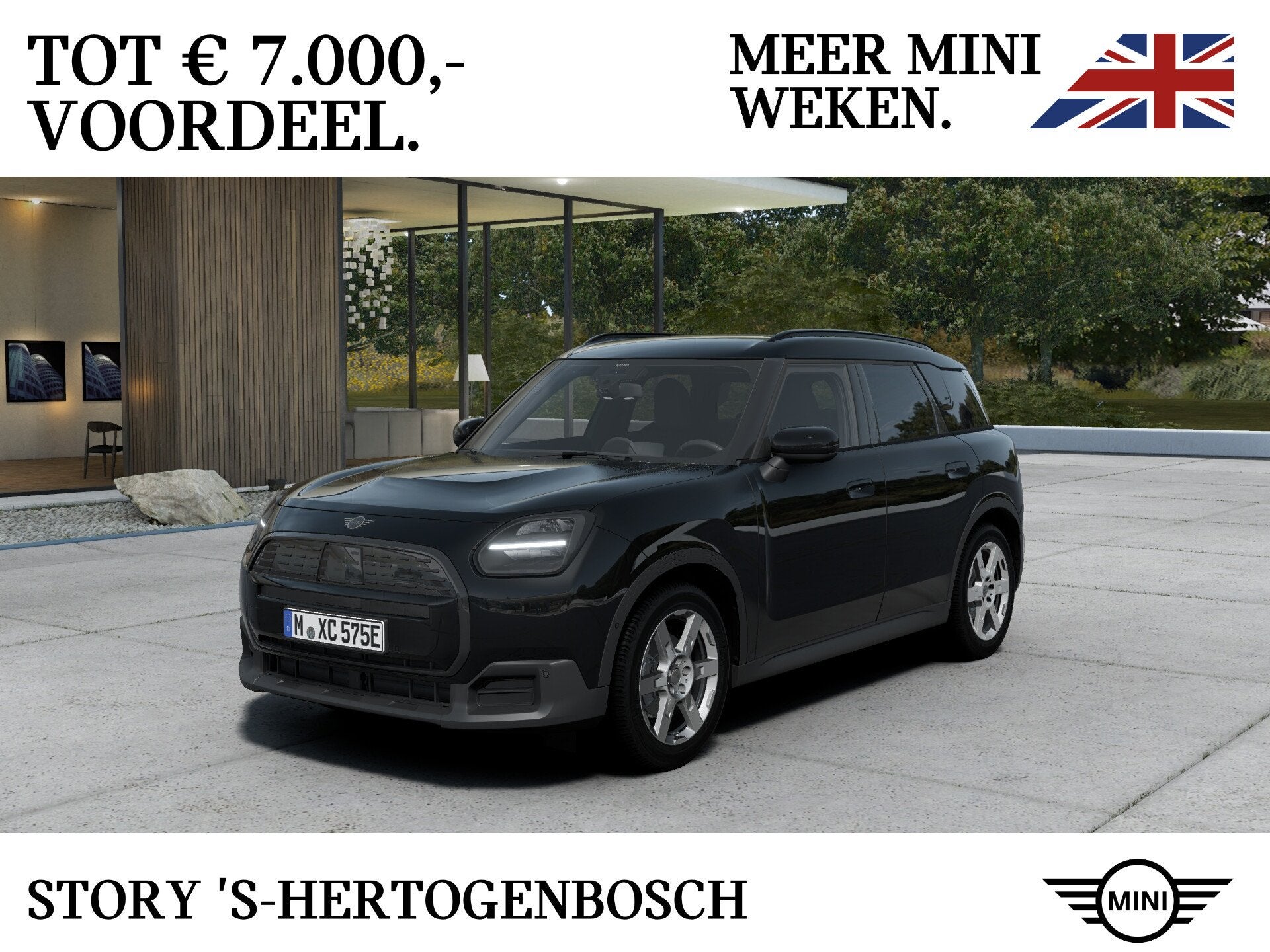 MINI Countryman E / Blackyard / 18" Asteroid Spoke