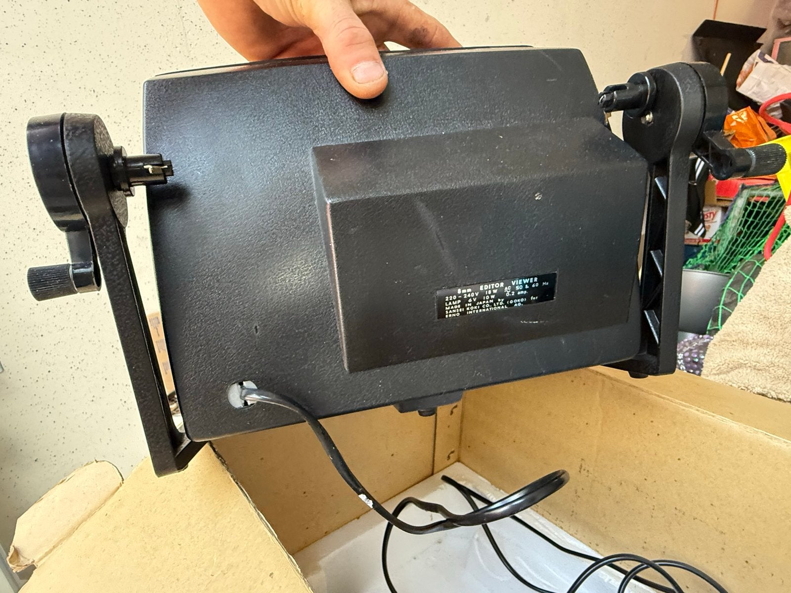 Vintage Film Projector Erno E-1501 Dual-8 (eind jaren '50), Ophalen, Gebruikt, Overige typen