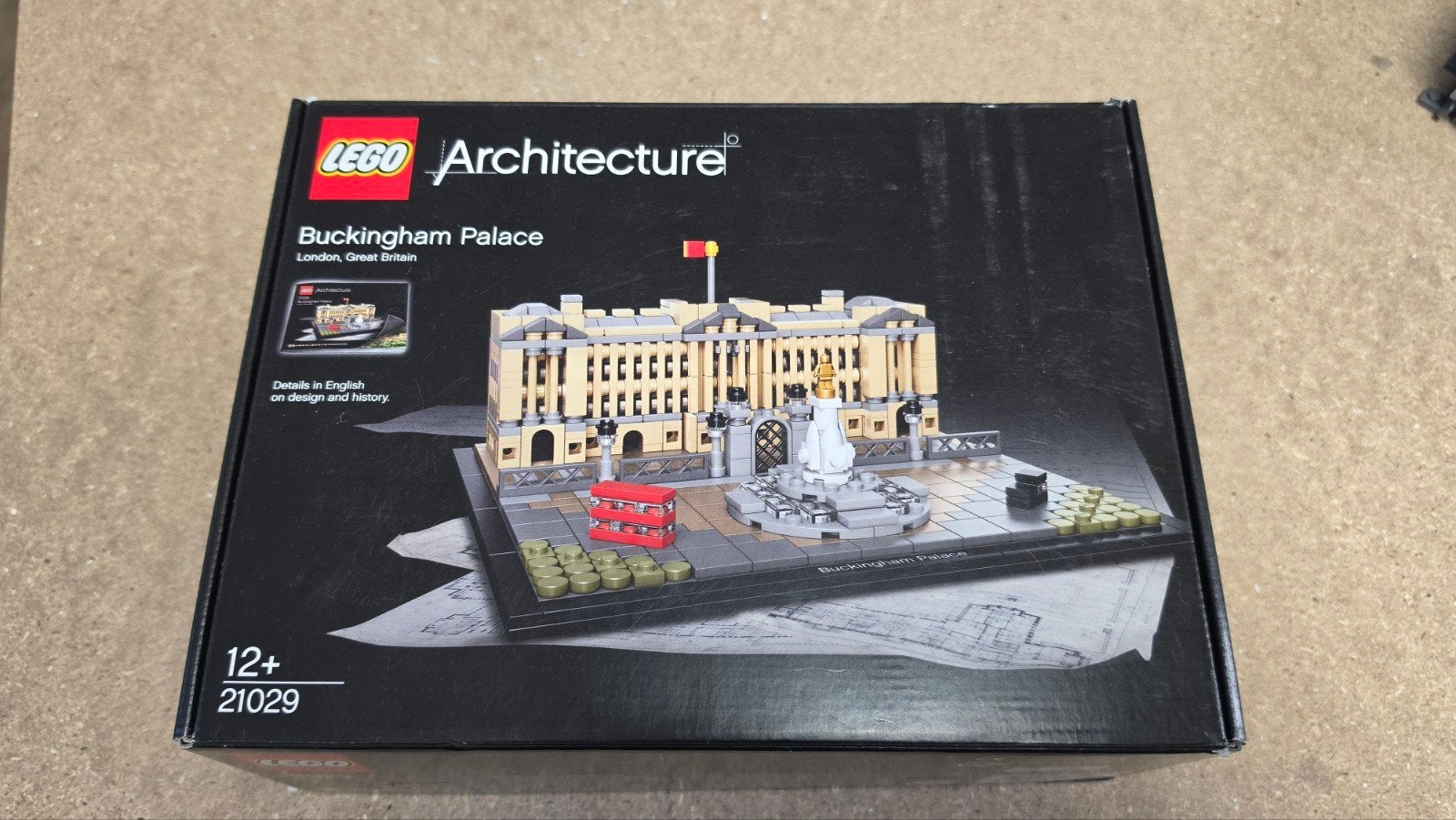 Lego 21029, Buckingham palace, Architecture, Ophalen of Verzenden, Zo goed als nieuw, Complete set