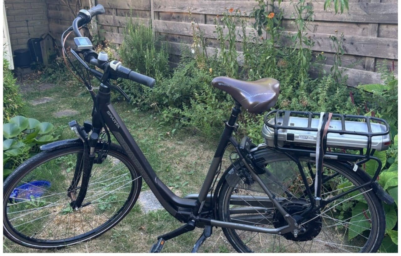 Sparta elektrische fiets met accu, 51 tot 55 cm, Ophalen of Verzenden, Gebruikt, Sparta