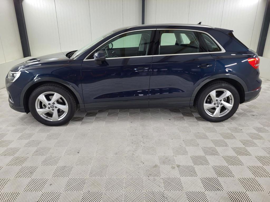 Audi Q3 35 TFSI Advanced Automaat, Trekhaak, Navigatie, Auto's, 4 cilinders, 150 pk, Blauw, Origineel Nederlands