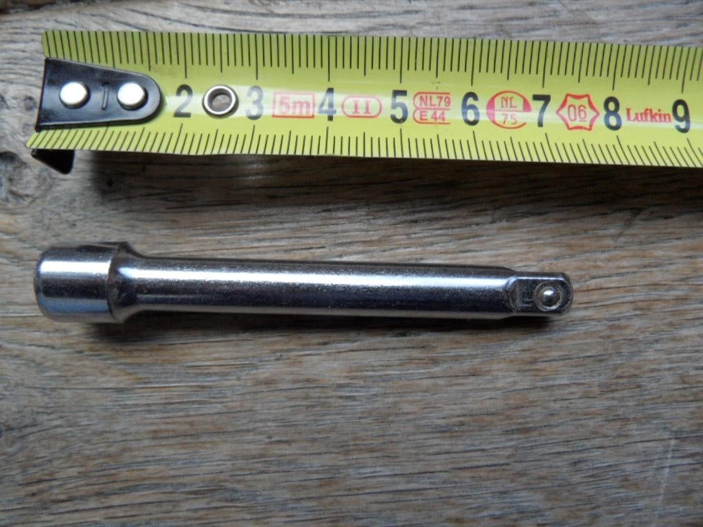 Verlengstuk 7 cm lang 1/4 aandrijving, Ophalen of Verzenden, Zo goed als nieuw