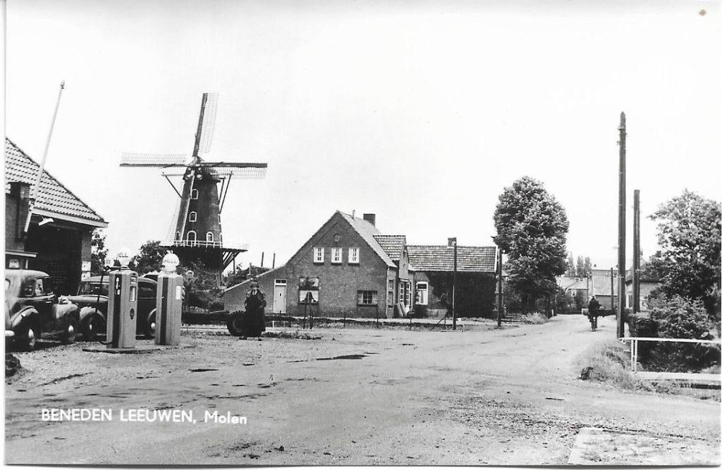 Beneden Leeuwen, Molen de Wielewaal, Verzamelen, Ansichtkaarten | Nederland, Verzenden, Ongelopen, Gelderland