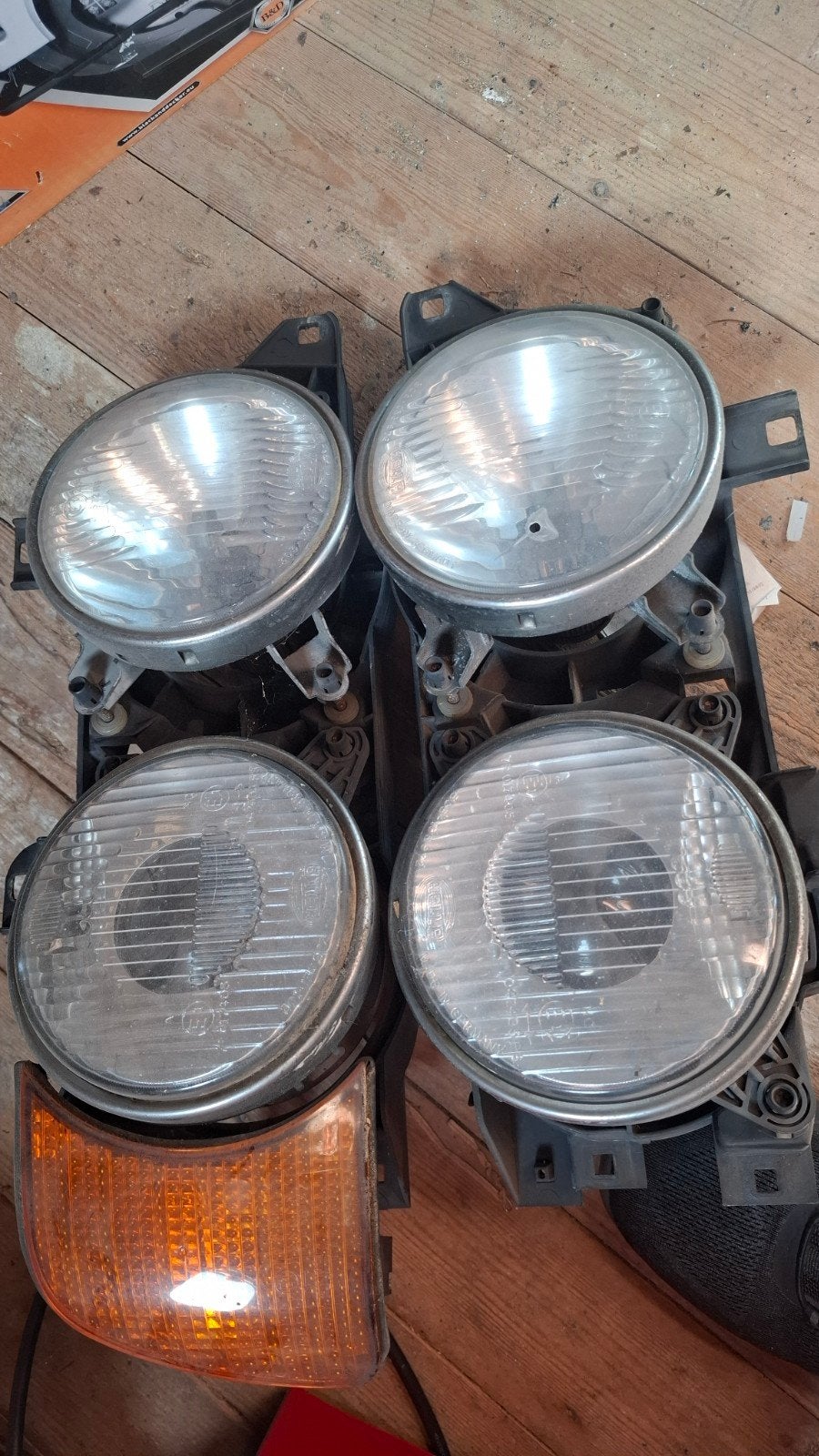 bmw e34 koplampen, Ophalen, Gebruikt, BMW