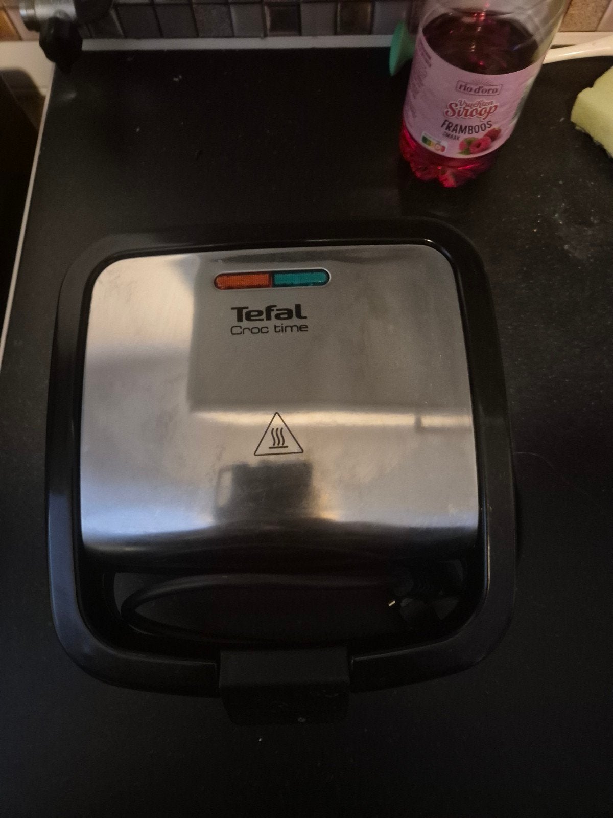 Tefal Croc Time tosti ijzer - Zo goed als nieuw, Ophalen, Zo goed als nieuw