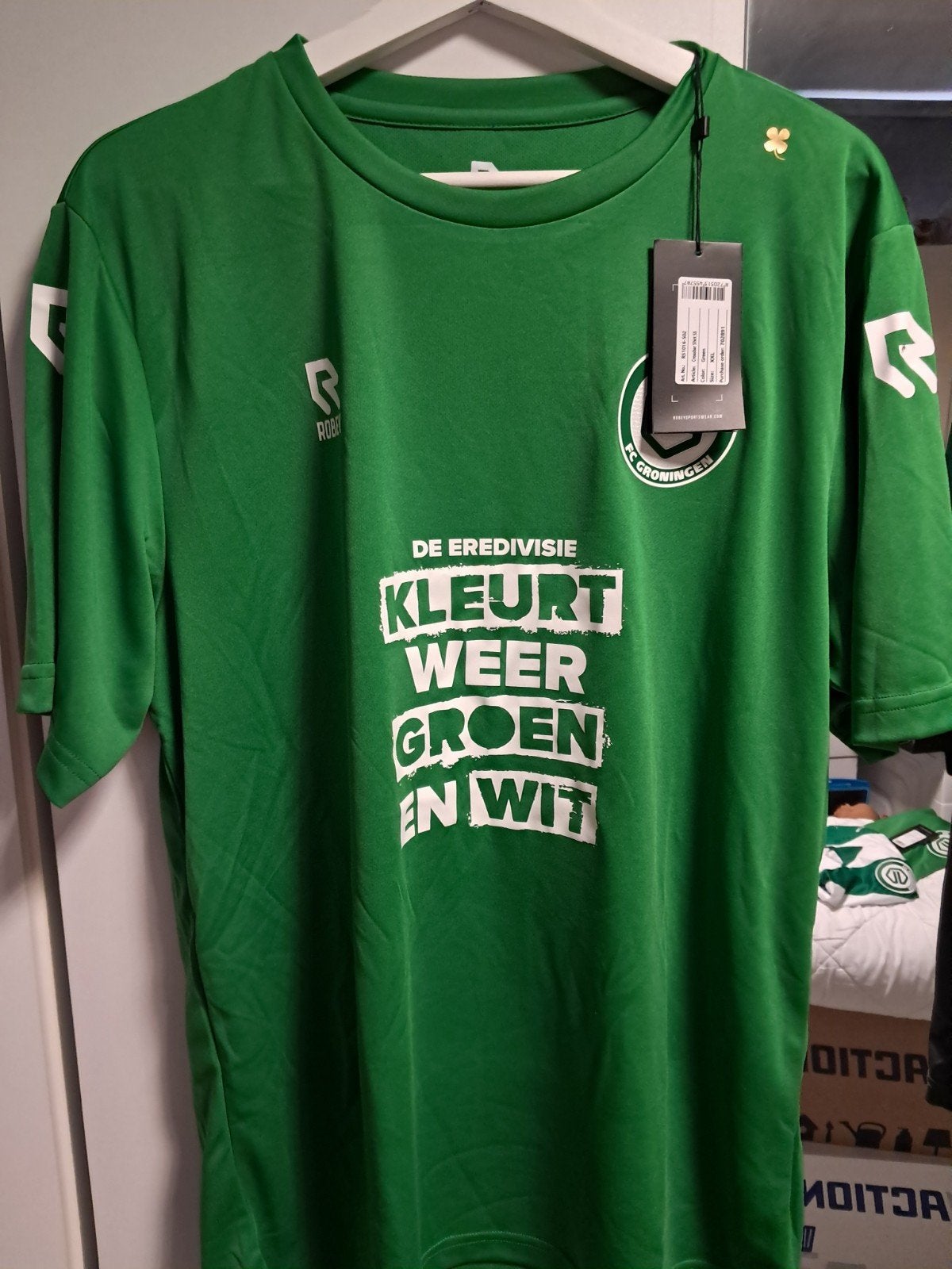 FC Groningen Robey shirt 2023/2024 - Maat 2XL, Ophalen, Robey, Voetbal, Groen