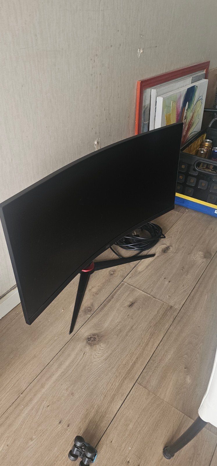 AOC Curved Gaming Monitor - Ultrawide QHD 180Hz, Ophalen