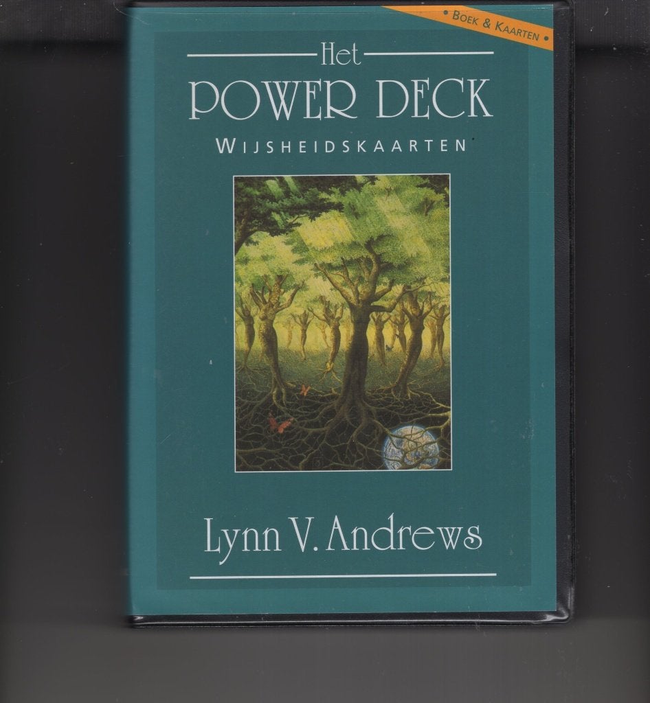 Lynn Andrews Het power deck wijsheidskaarten Sjamaan, Boeken, Ophalen of Verzenden, Zo goed als nieuw, Tarot of Kaarten leggen