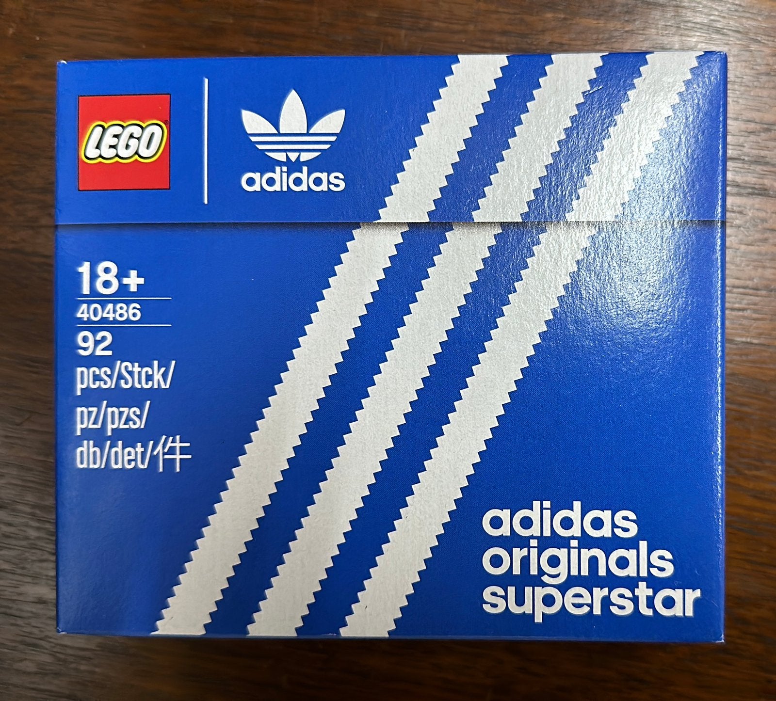 Lego 40486 Adidas Originals Superstar | Nieuw In Doos, Lego, Nieuw, Ophalen of Verzenden, Compleet