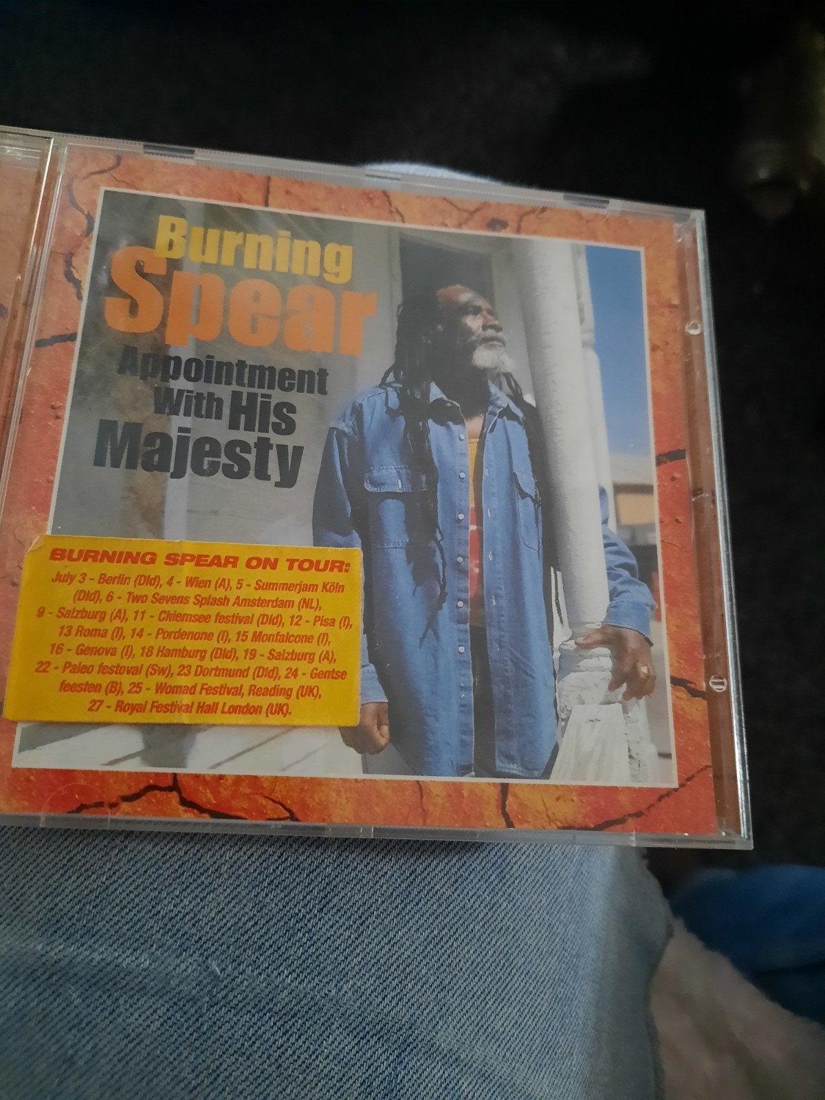 Burning Spear - Appointment With His Majesty CD, Cd's en Dvd's, Ophalen of Verzenden, Gebruikt
