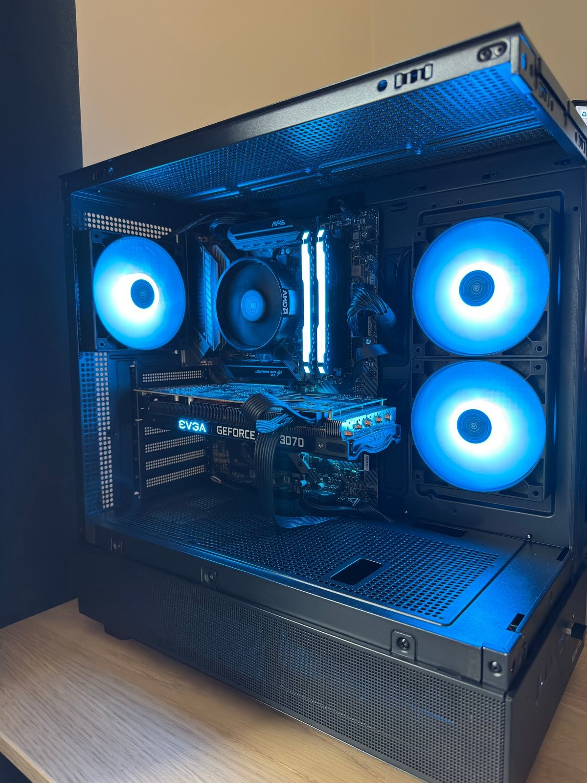1440p Game PC | RTX 3070 | Ryzen 5, Computers en Software, Desktop Pc's, Zo goed als nieuw, 4 Ghz of meer, SSD, 16 GB, Met videokaart