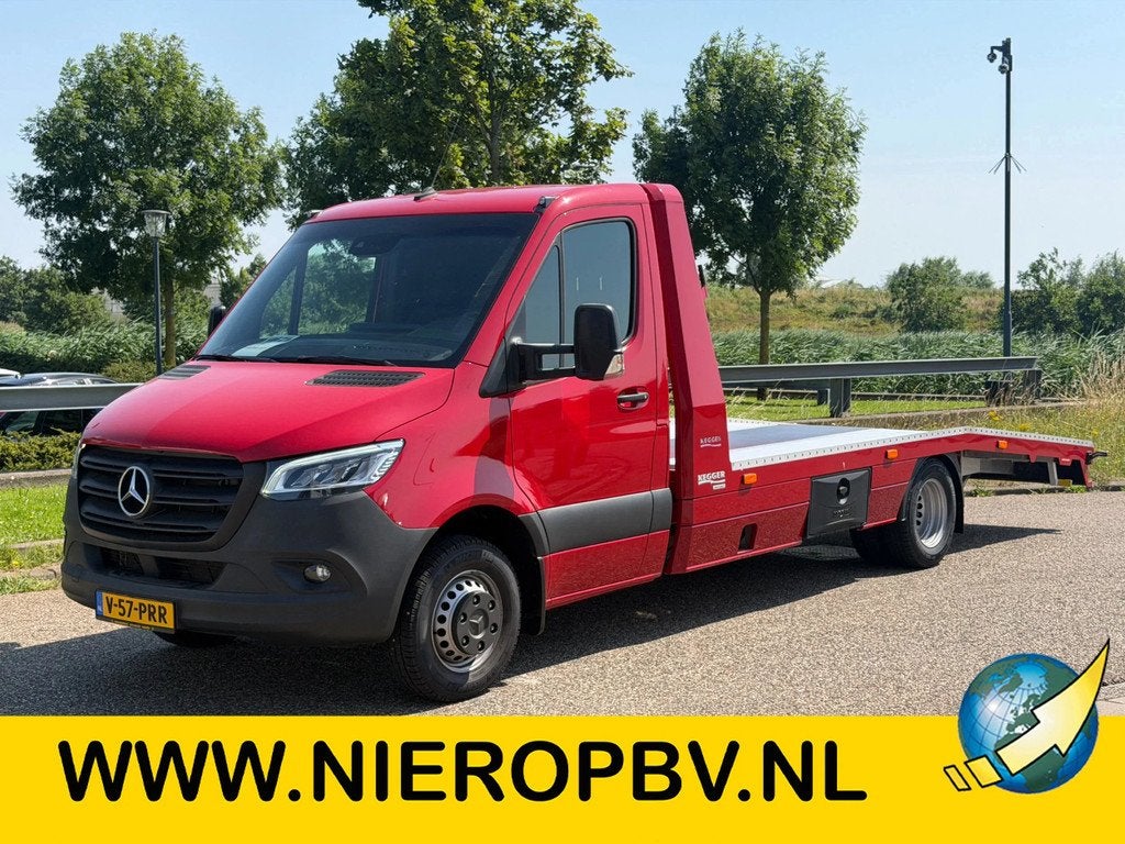 Mercedes-Benz Sprinter 519CDI L3 Kegger Oprijwagen Automaat, Automaat, Achterwielaandrijving, Gebruikt, Euro 6