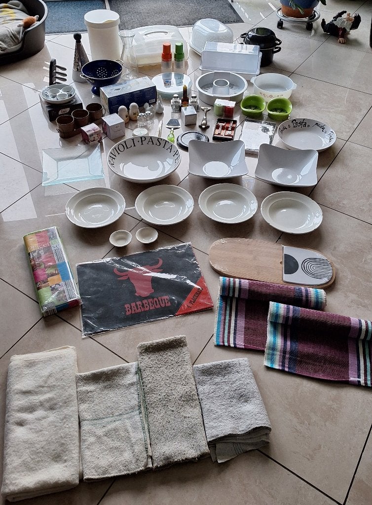 Te koop diverse (gebruikte en nieuwe) keukenbenodigdheden., Overige typen, Ophalen of Verzenden, Zo goed als nieuw