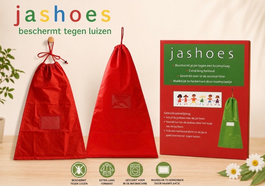 Jashoes - Beschermt tegen luizen - Extra lang formaat, Ophalen of Verzenden, Nieuw