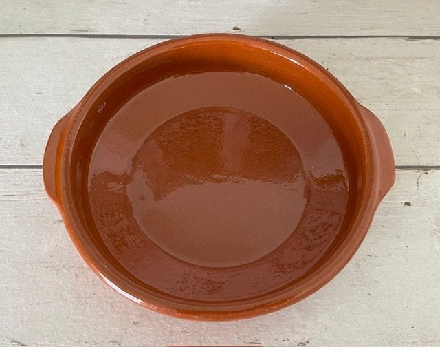 Franse terracotta schotel voor onder andere Cassoulet, Antiek en Kunst, Antiek | Keramiek en Aardewerk, Ophalen of Verzenden
