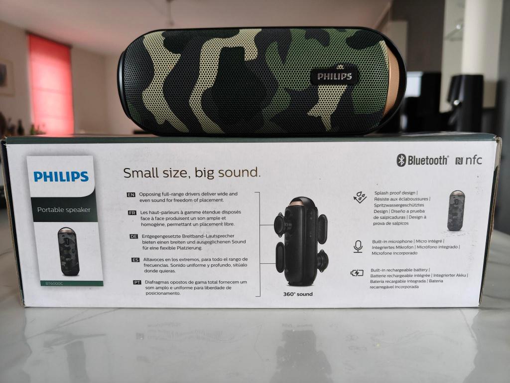 Philips bluetooth speaker, Audio, Tv en Foto, Luidsprekers, Ophalen, Philips, Gebruikt, Overige typen