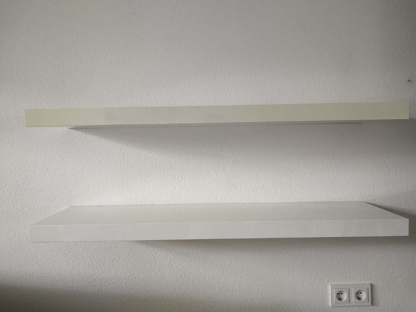 IKEA EXPEDIT Planken - Wit (2 stuks), Ophalen, Gebruikt