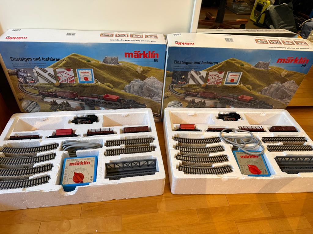 Marklin treinensets en meer, Ophalen, Wisselstroom, Analoog, Märklin