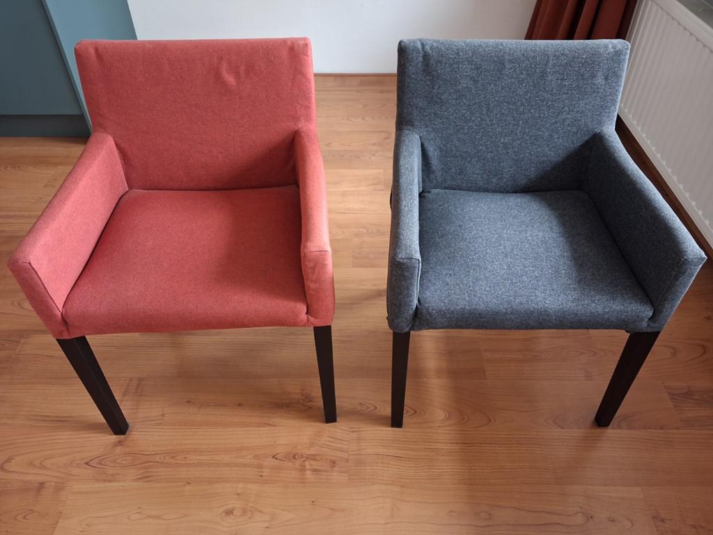 IKEA Stoelen - Zo goed als nieuw, Overige kleuren, Modern, Scandinavisch, Ophalen of Verzenden, Zo goed als nieuw