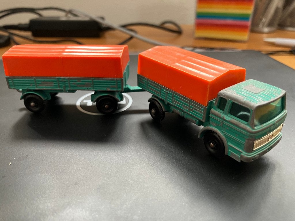 modelauto, Ophalen of Verzenden, Gebruikt, Bus of Vrachtwagen, Matchbox