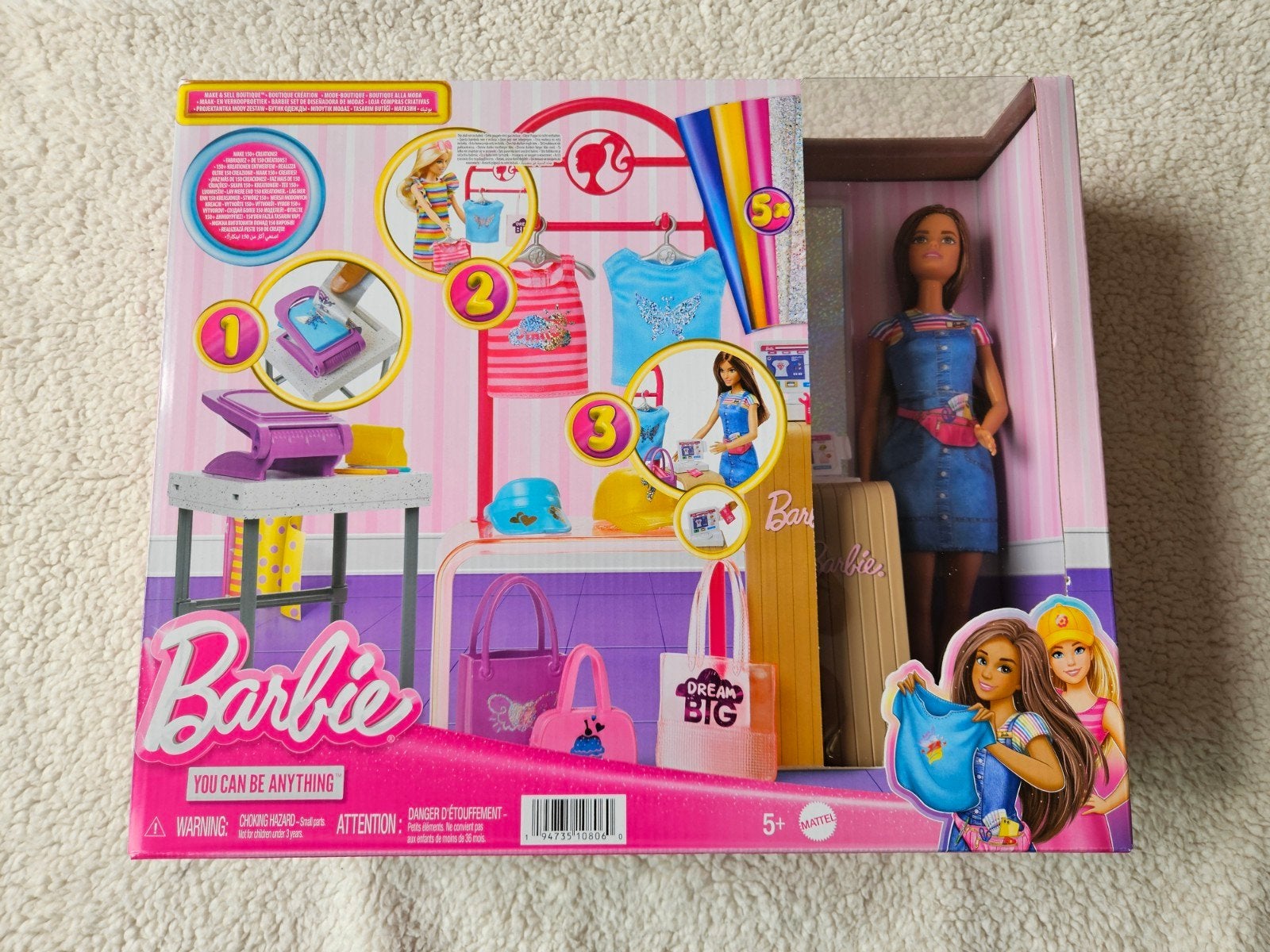 Barbie You Can Be Anything - Creatieve Modeset, Ophalen of Verzenden, Nieuw