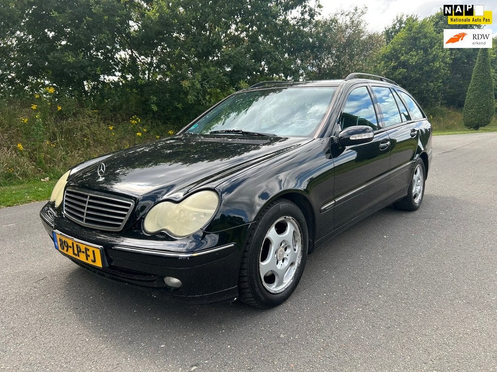 Mercedes-Benz C-klasse Combi 200 K. Elegance, Auto's, Mercedes-Benz, Bedrijf, Te koop, C-Klasse, ABS, Airbags, Centrale vergrendeling