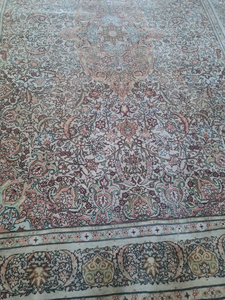Zeer oud hand geknoopt wollen vloerkleed, Ophalen, Heikant 21 Kaatsheuvel, Belle Vieille Brocante, 200 cm of meer
