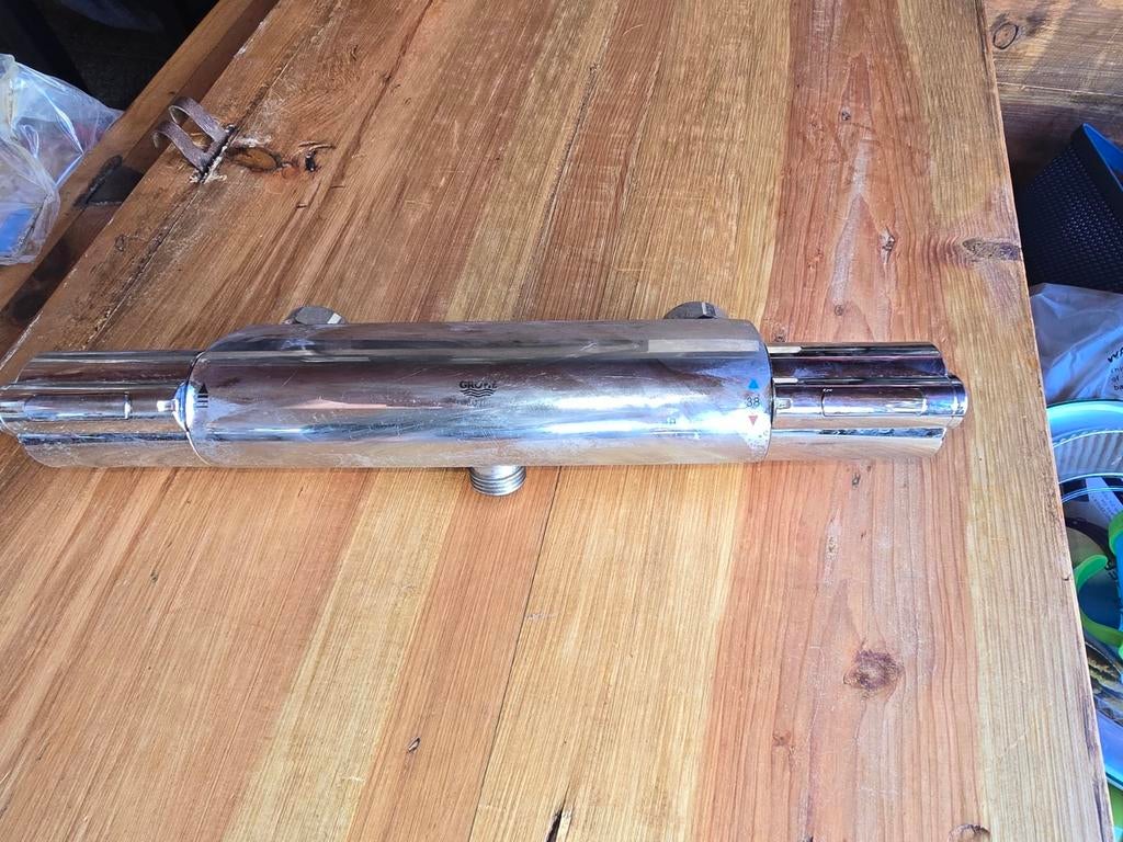 Grohe Douche Thermostaat - Goede Staat, Ophalen, Gebruikt, Met douche