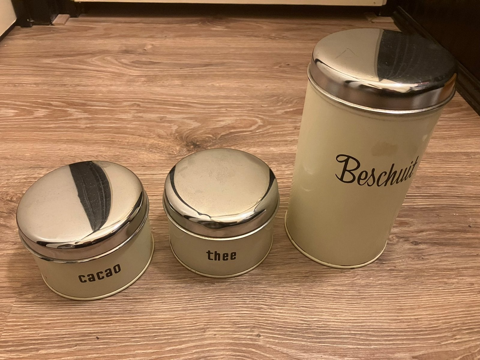 Brabantia vintage voorraadbussen, Ophalen of Verzenden, Zo goed als nieuw