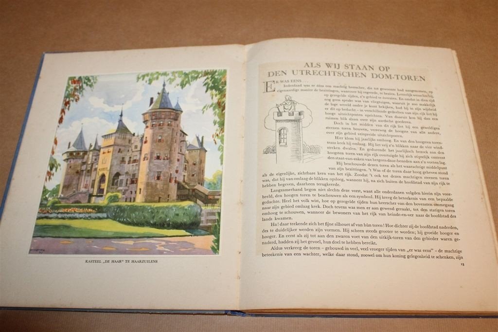 Utrecht — Zwerftochten door ons Land, Plaatjesalbum 1931, Ophalen of Verzenden, Gelezen