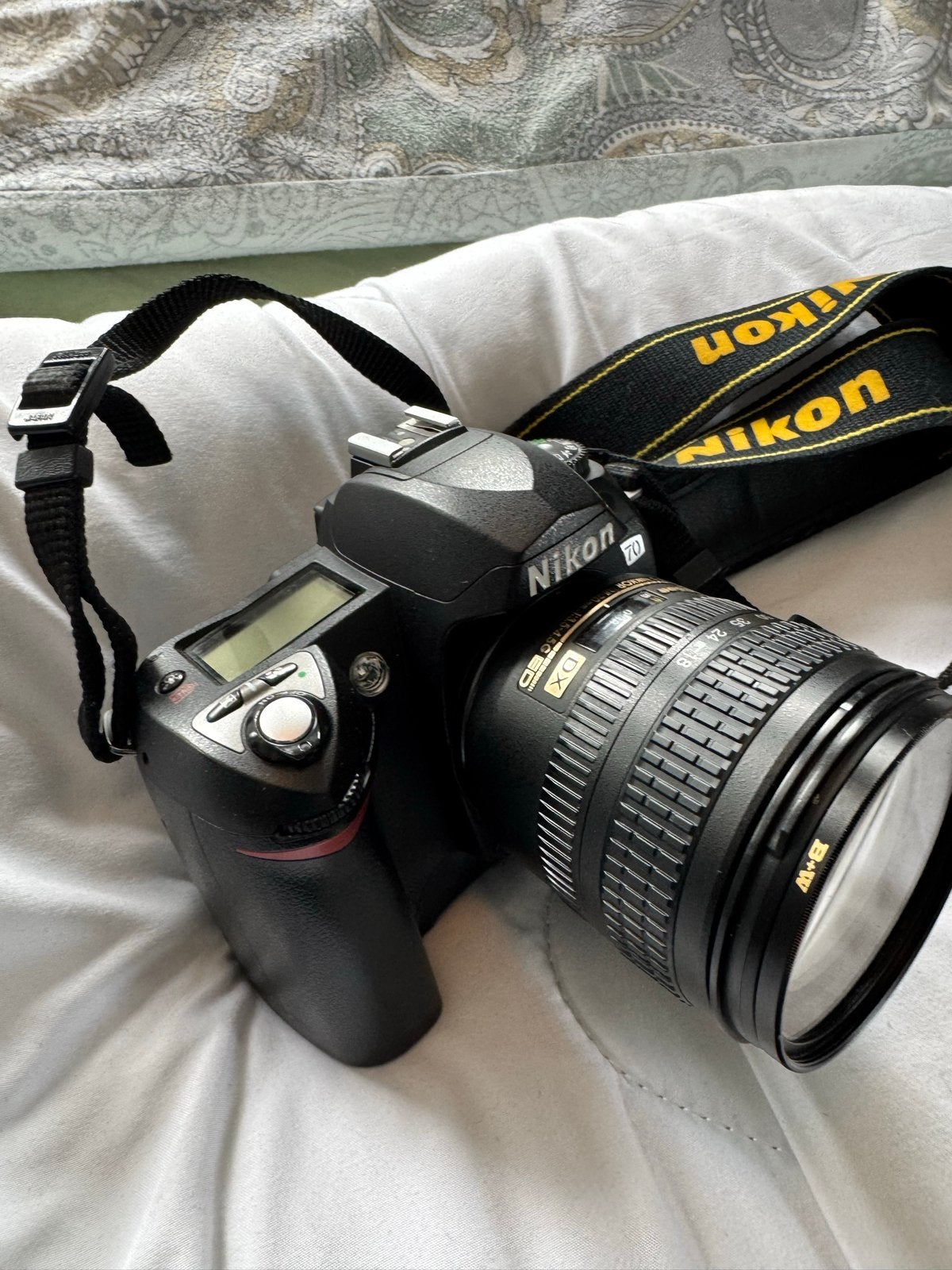 Nikon D70 Spiegelreflexcamera met accessoires, Gebruikt, Spiegelreflex, Ophalen of Verzenden, Nikon