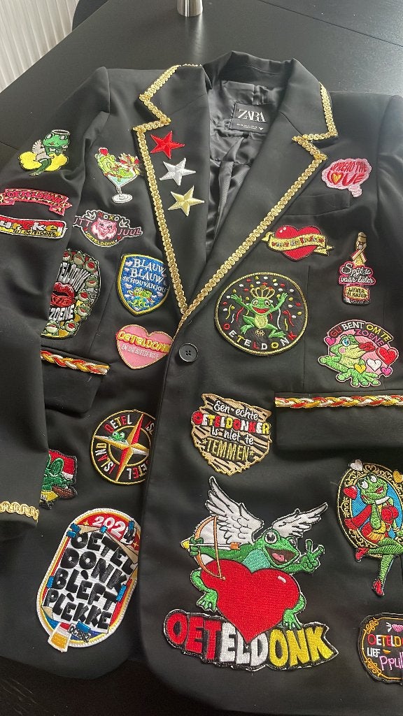 Emblemen op jasje / kiel naaien?, Ophalen, Nieuw