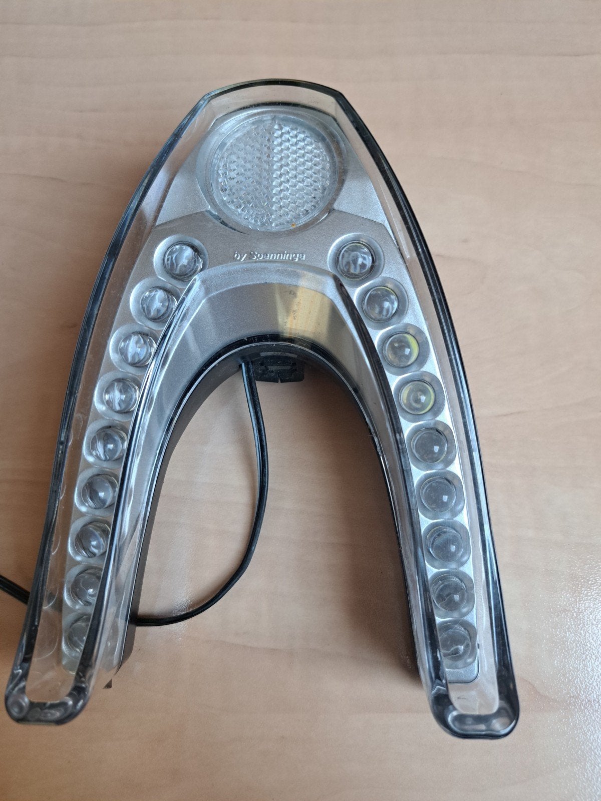 fietslamp van sparta., Ophalen of Verzenden, Gebruikt, Accu, Achterlicht