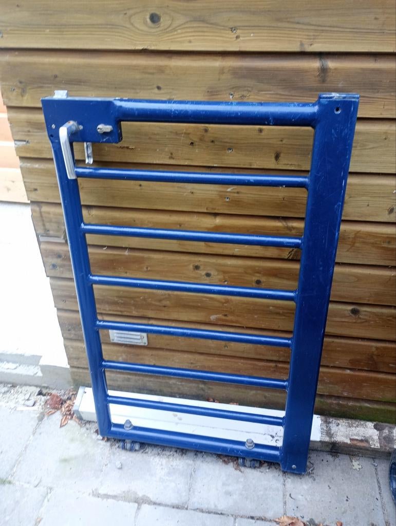 Tuinhekje blauw zware kwaliteit!, Ophalen, Overige typen, Minder dan 2 meter