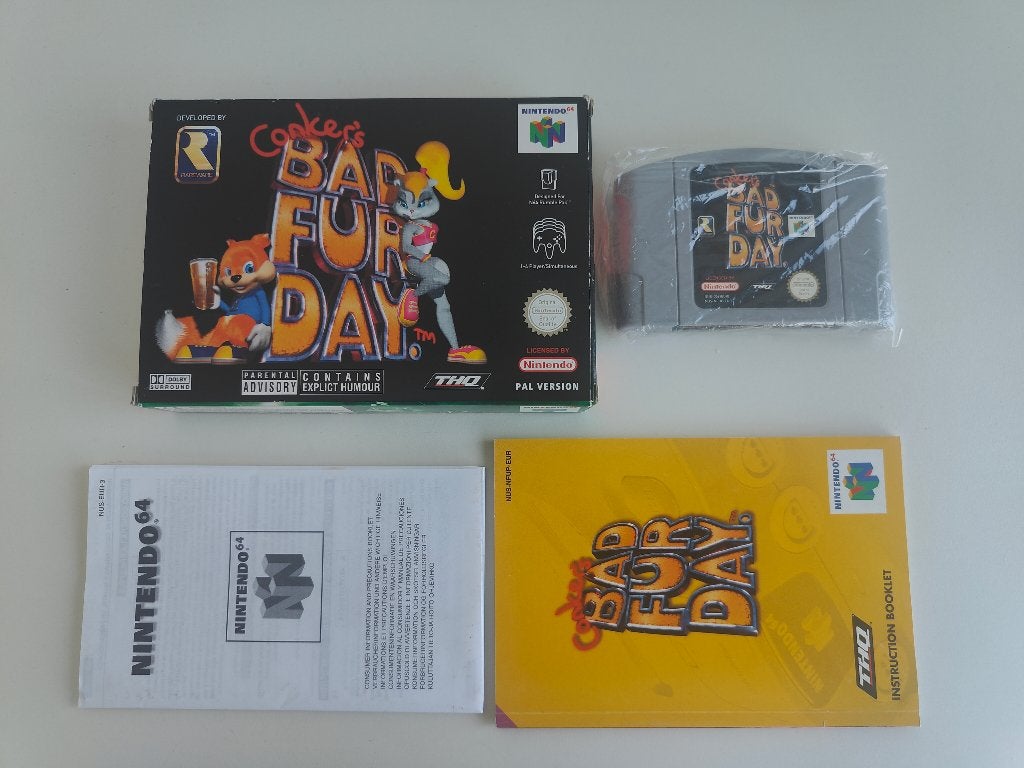 Conker's Bad Fur Day Conkers Compleet N64 Nintendo 64, Nintendo, Nintendo, Nintendo, Verzenden
