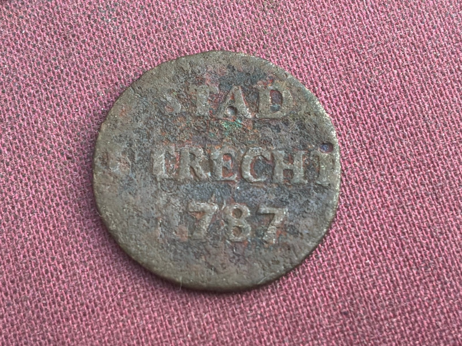 Duit 1787, Postzegels en Munten, Ophalen of Verzenden, Vóór koninkrijk, Overige waardes