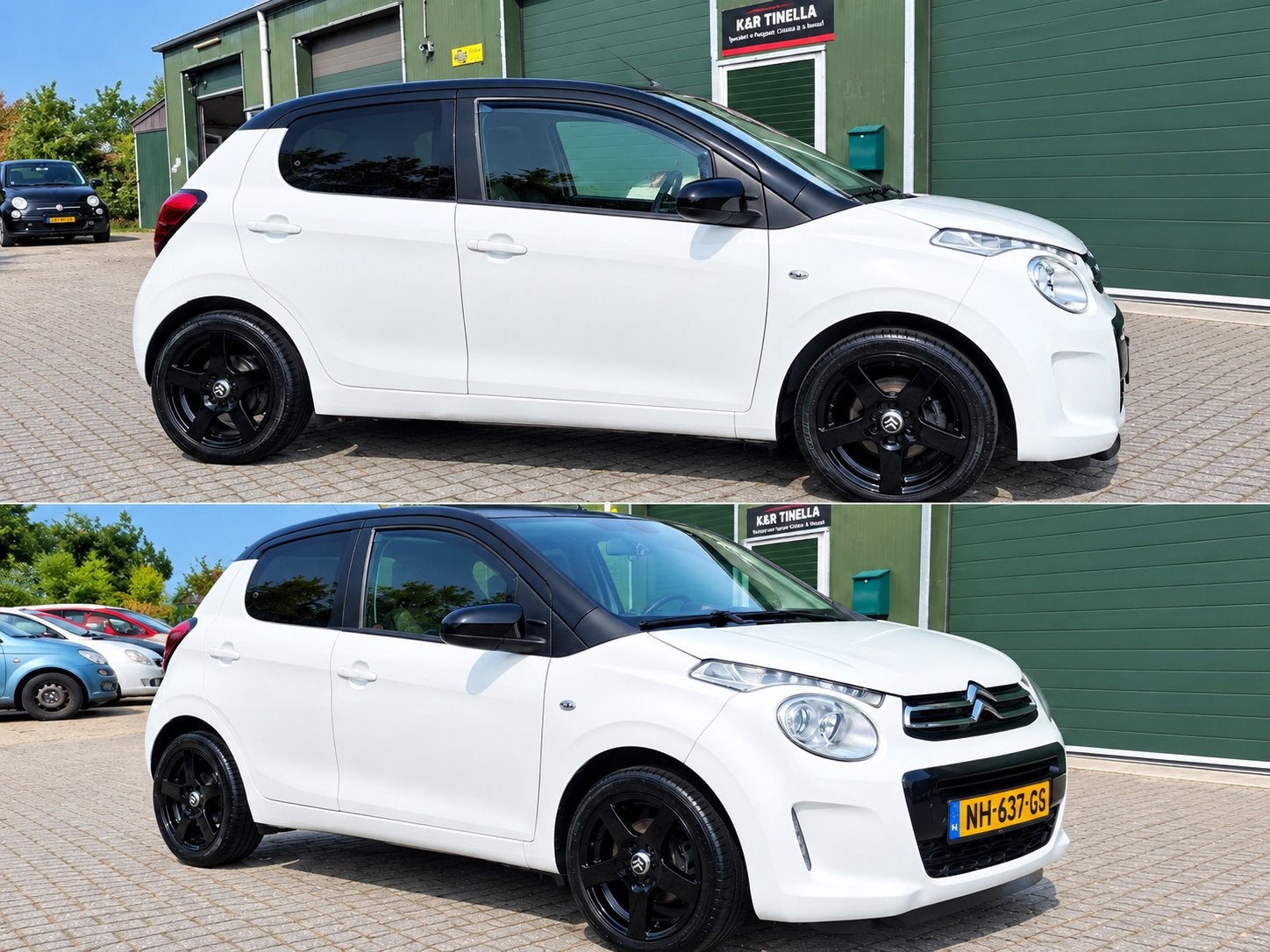 Citroën C1 Bj 12-03-2015 1.0 VTI 68 ETG 5-DRS Benz Nieuw APK, Voorwielaandrijving, Dealer onderhouden, Stof, Zwart