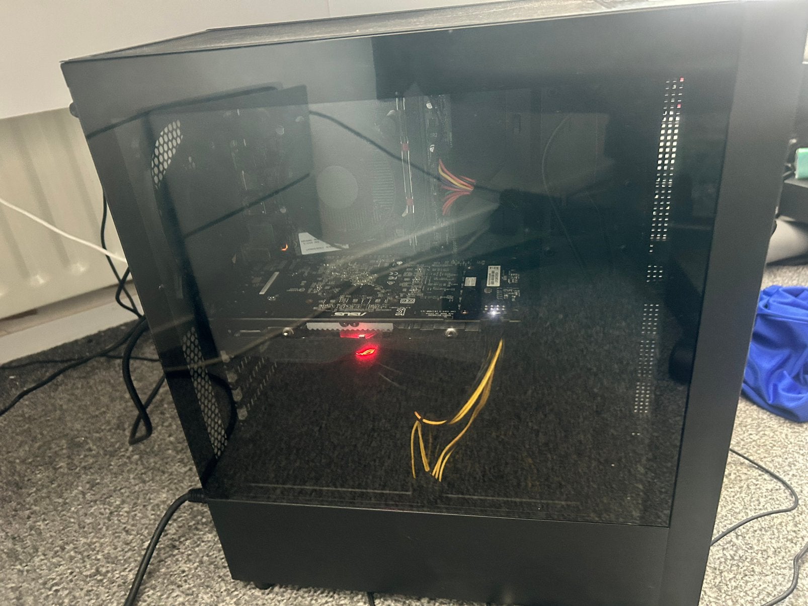 Game PC ASUS ROG Strix RX 570 8GB Intel i5-7500 | 256GB SSD, Verzenden, 8 GB, Zo goed als nieuw, Gaming