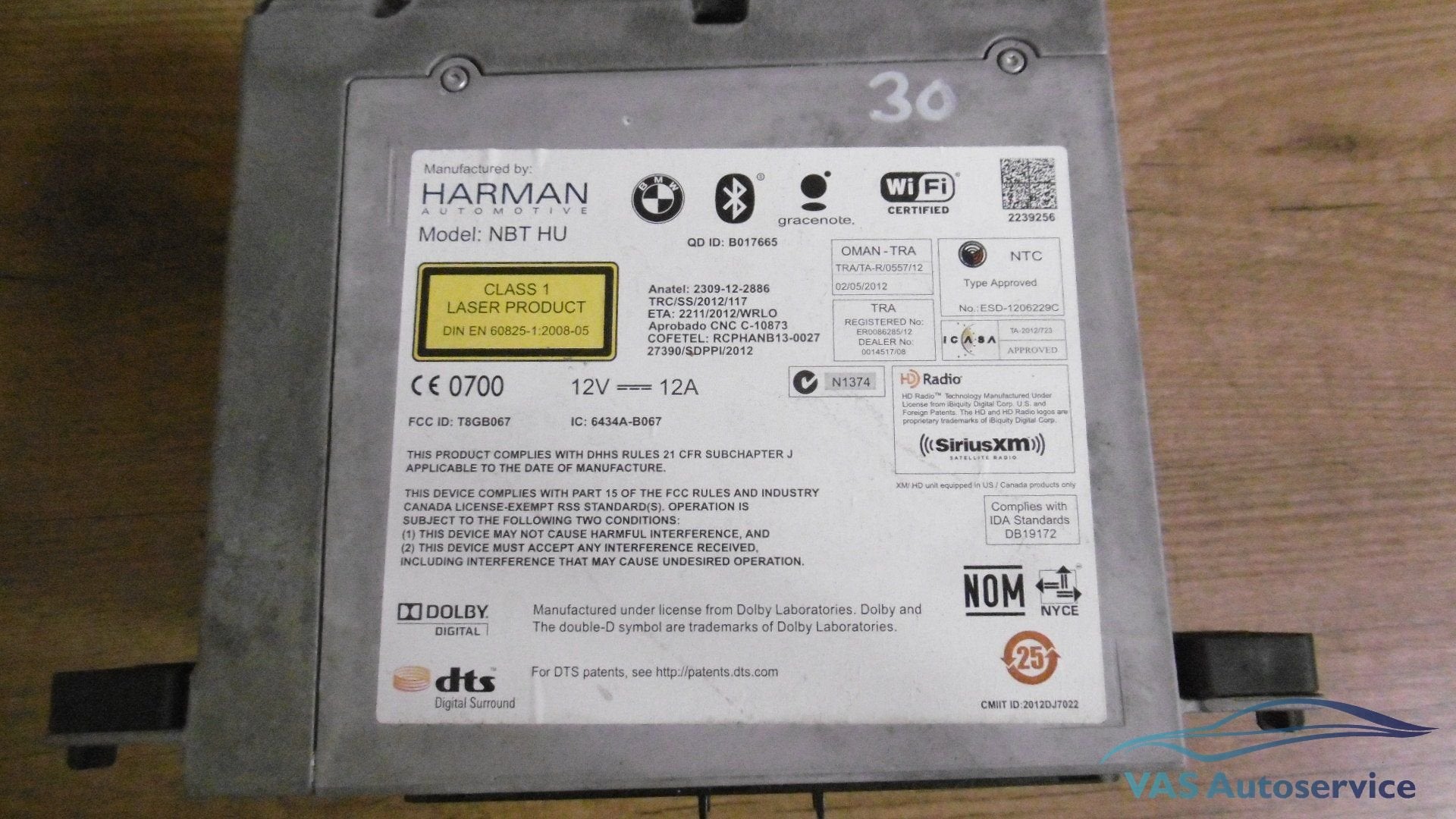 Navigatieunit BMW Professional CIC module F10 F11 F12 F13  6, Gebruikt, -, Ophalen of Verzenden, -