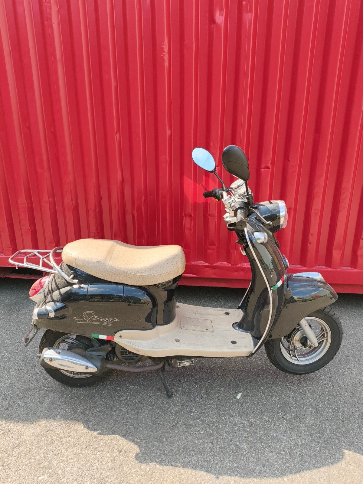 Retro stijl scooter, Fietsen en Brommers, Ophalen of Verzenden, Gebruikt, Benzine, Overige merken