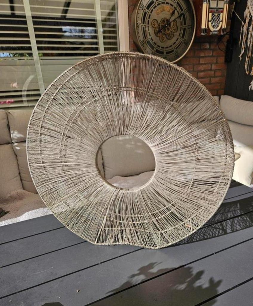 Mooie woondecoratie/raamdecoratie, Ophalen, Zo goed als nieuw, Rond, 50 cm of meer